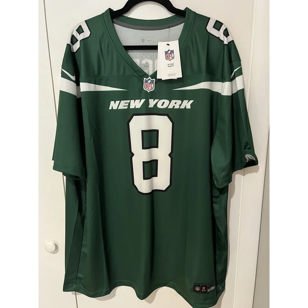 NWT Nike NFL Aaron Rodgers #8 Jersey Nike Green New York Jets‎ Mens 3XL